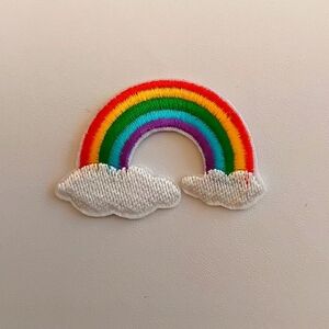Rainbow  IRON ON PATCH